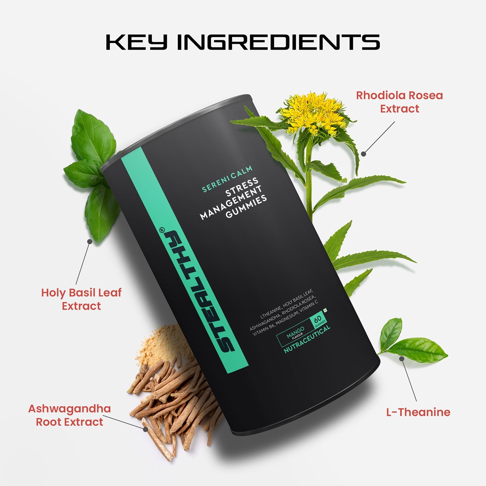 De-Stress Gummies for CalmnessĀ