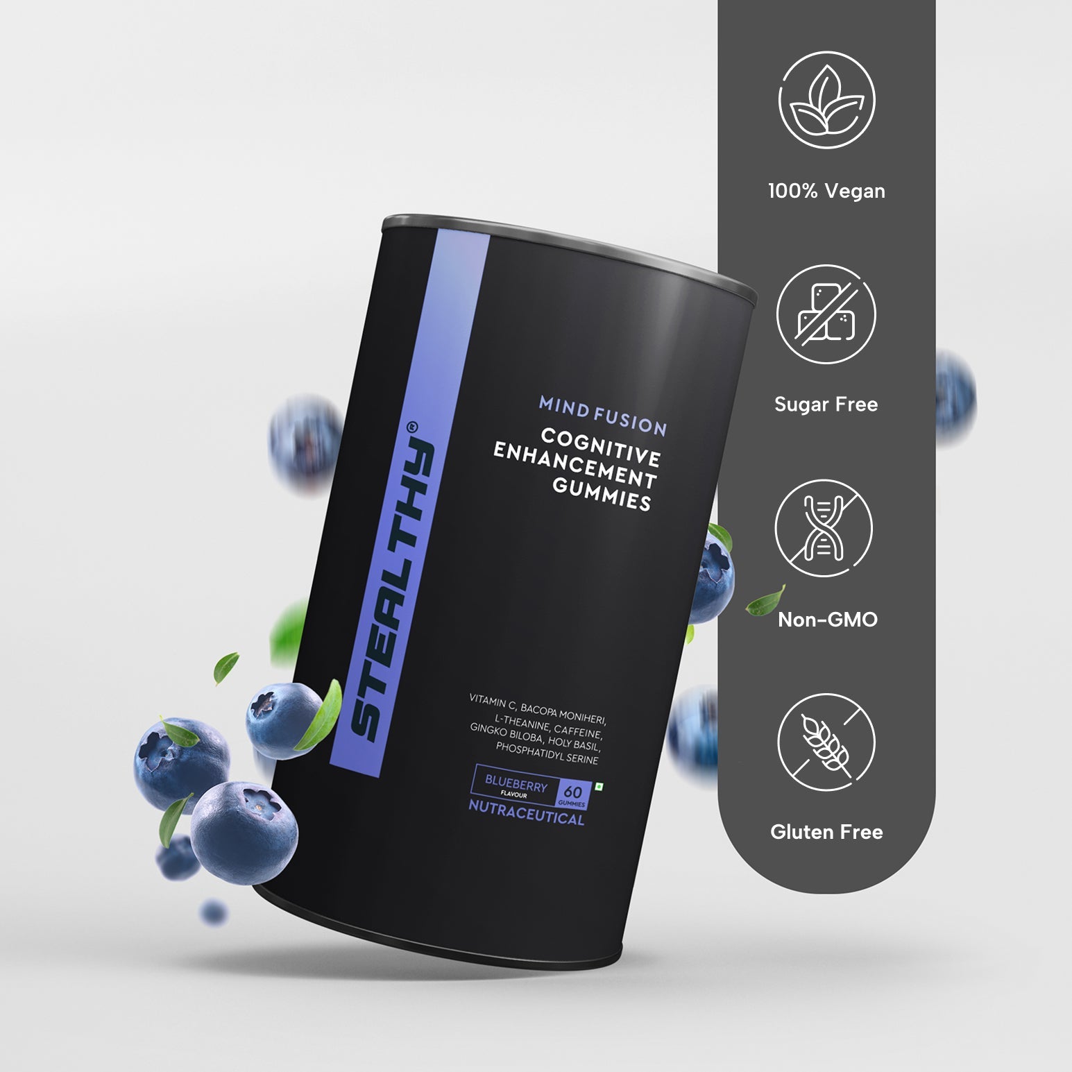Neuro Energy, Focus Enhancer Gummies 