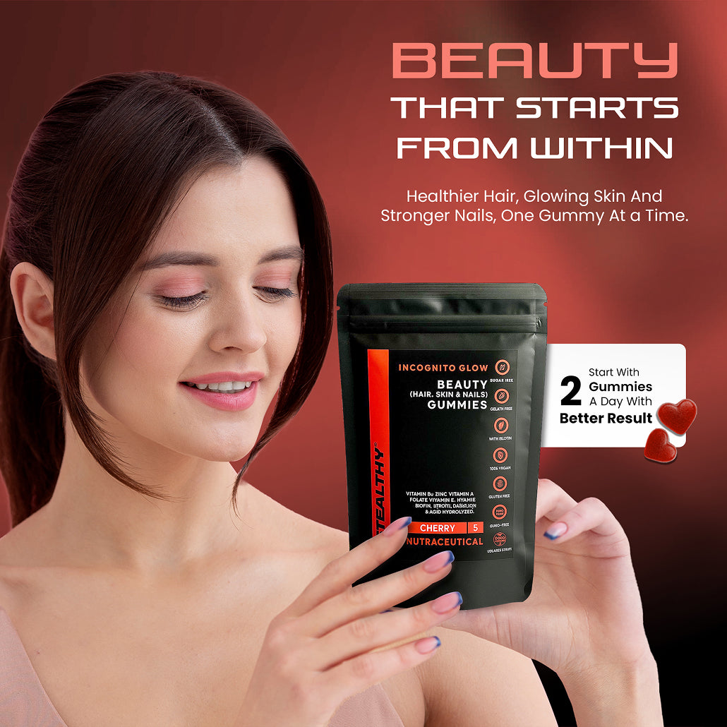 Beauty Gummies - Make Your Skin Glow, Hair Stronger, And Nails Healthier - Trial Pack 
