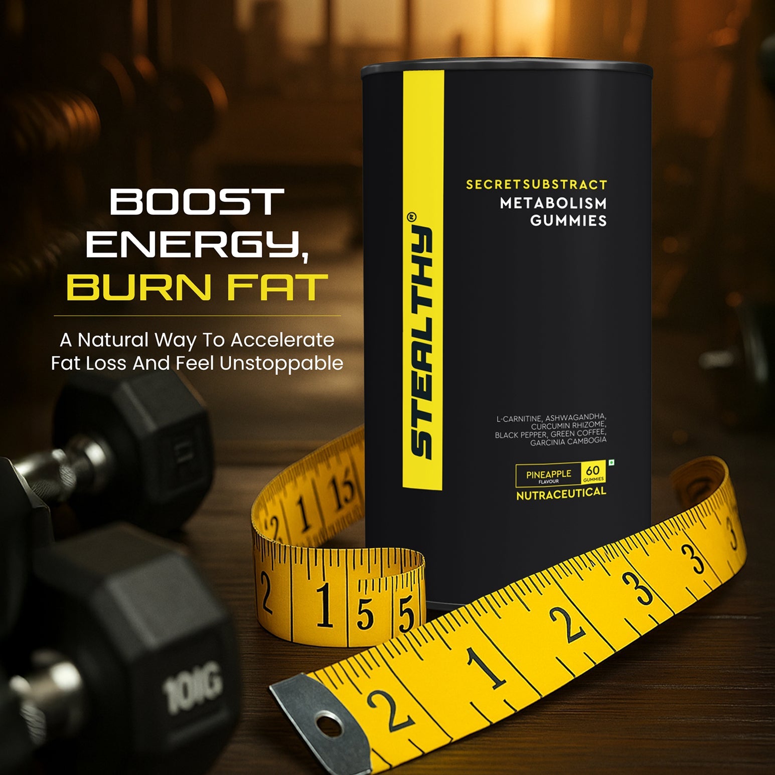 Fat Burner Metabolism Booster Gummies 