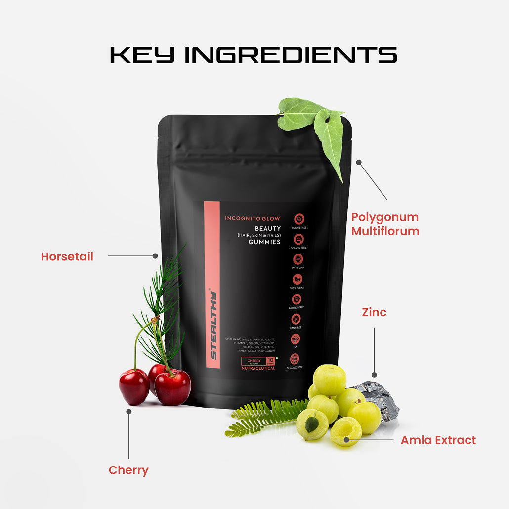 Beauty Gummies - Make Your Skin Glow, Hair Stronger, And Nails Healthier - Trial Pack 