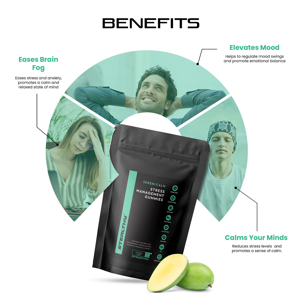 De-Stress Gummies for Calmness - Trial Pack 